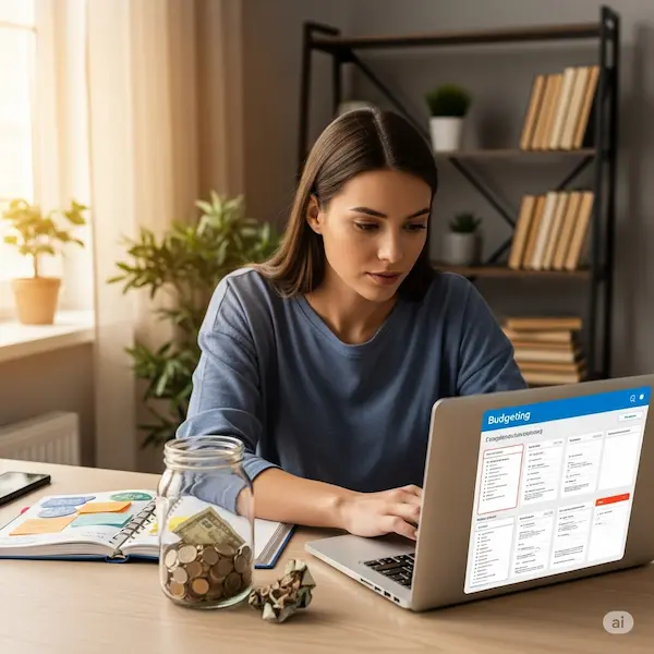 Young women exploring resources on Free finance templates and tax compliance checklists download