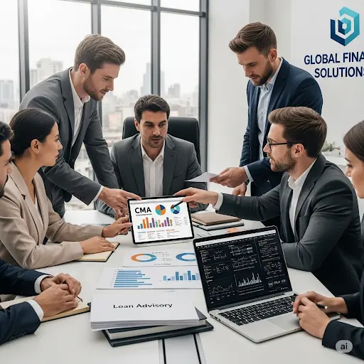 Support for debt syndication, CMA data, project reports, and financial modeling to secure funding effectively.