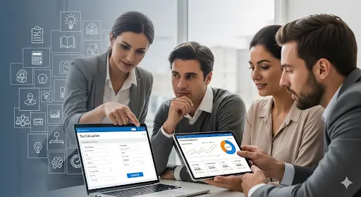 Finance calculators – income tax calculator, GST calculator, EMI calculator – TaxBizMantra