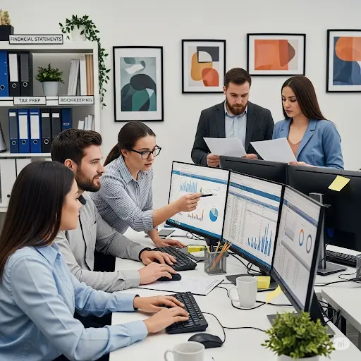 Bookkeeping and preparation of financial statements for businesses in India