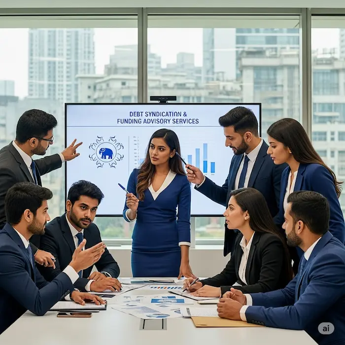 Debt syndication and funding advisory services for corporates in India