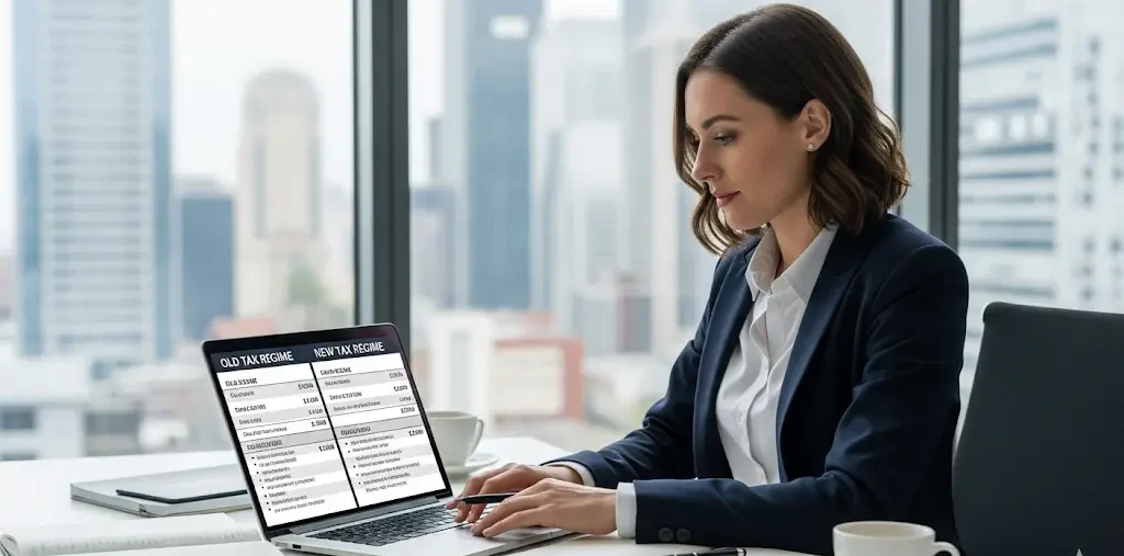 Women review the old vs new tax regime AY 2026-27 of income tax india