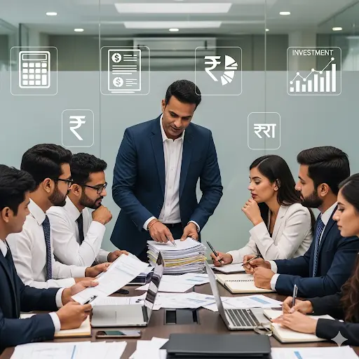 Our Chartered Accountant services – tax compliance, accounting, business advisory, virtual CFO, project financing, and wealth planning – TaxBizMantra India