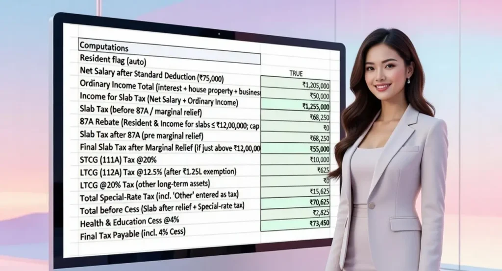 income tax calculator ay 2026 27 india