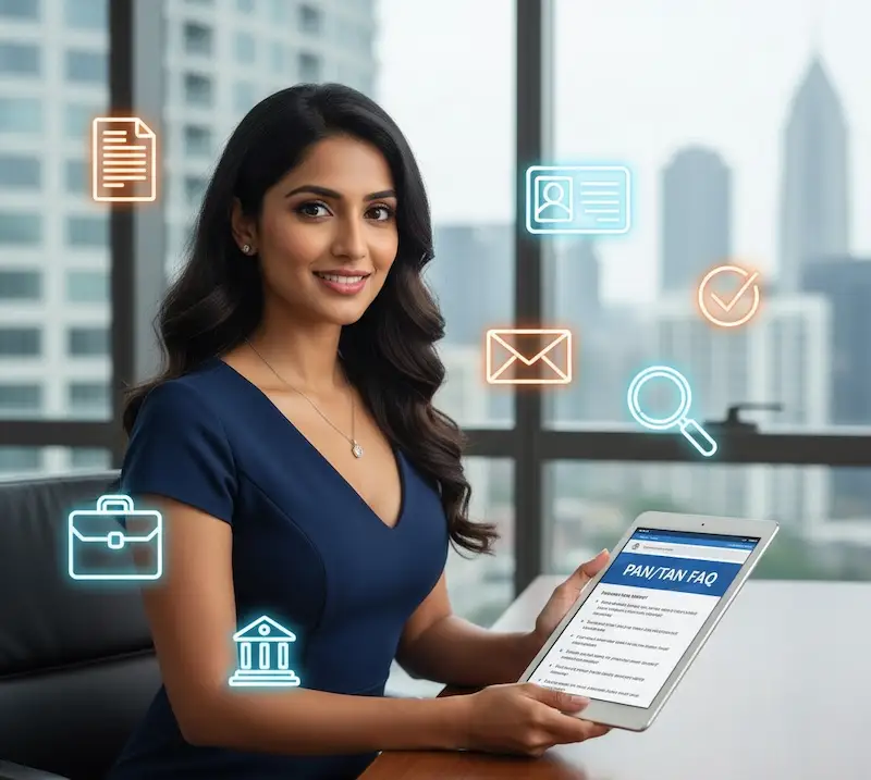 PAN/TAN made simple — apply, link, verify.