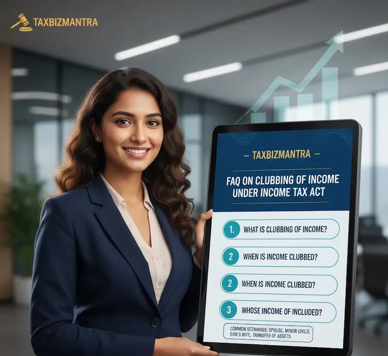 Clubbing of Income — Clear Answers on Section 60–64, Schedule SPI & Practical Tips