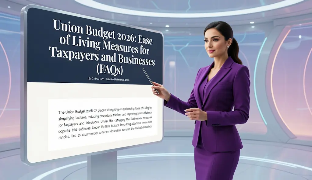 Income-tax Budget 2026 FAQ on Ease of Living provisions