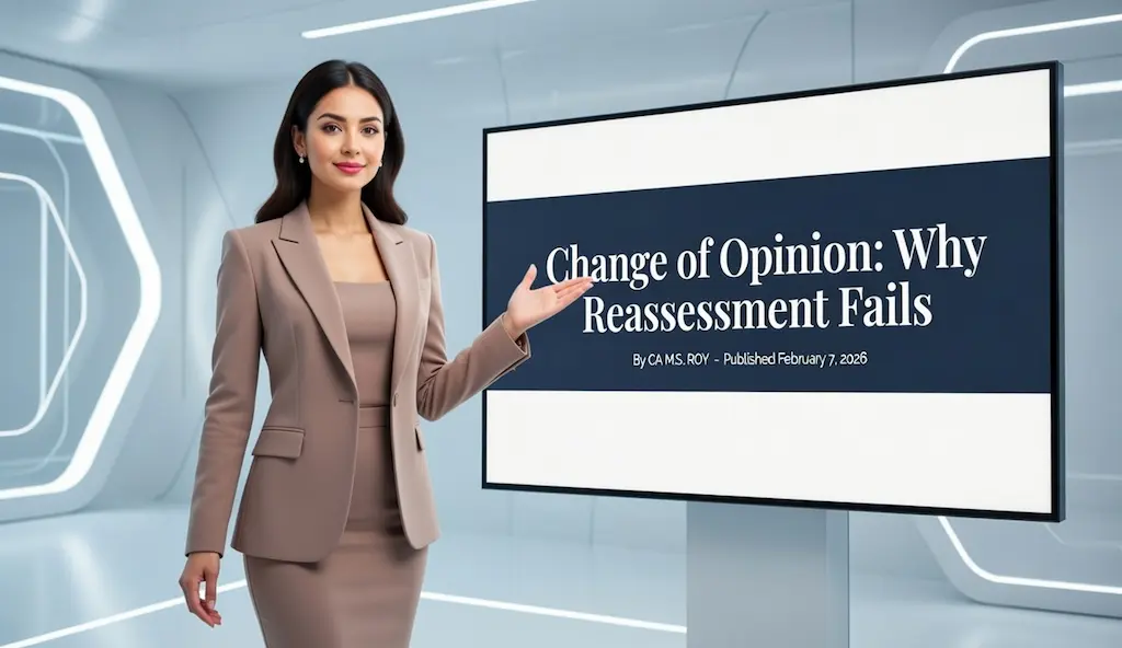 Doctrine of change of opinion as a jurisdictional bar to reassessment proceedings