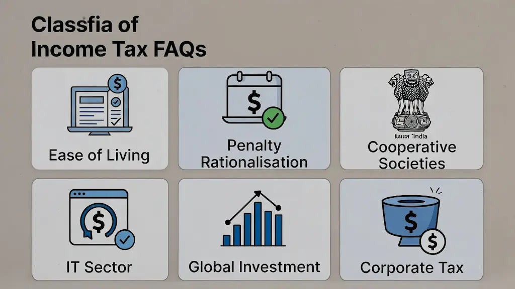 Framework explaining classification of income tax FAQs in Budget 2026