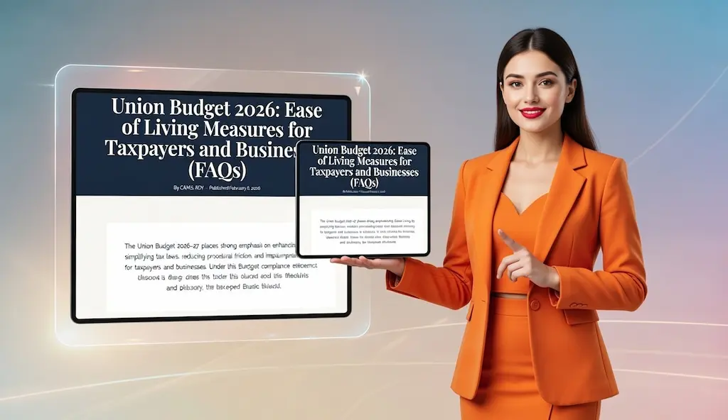 Ease of Living measures under Budget 2026 explained through FAQs