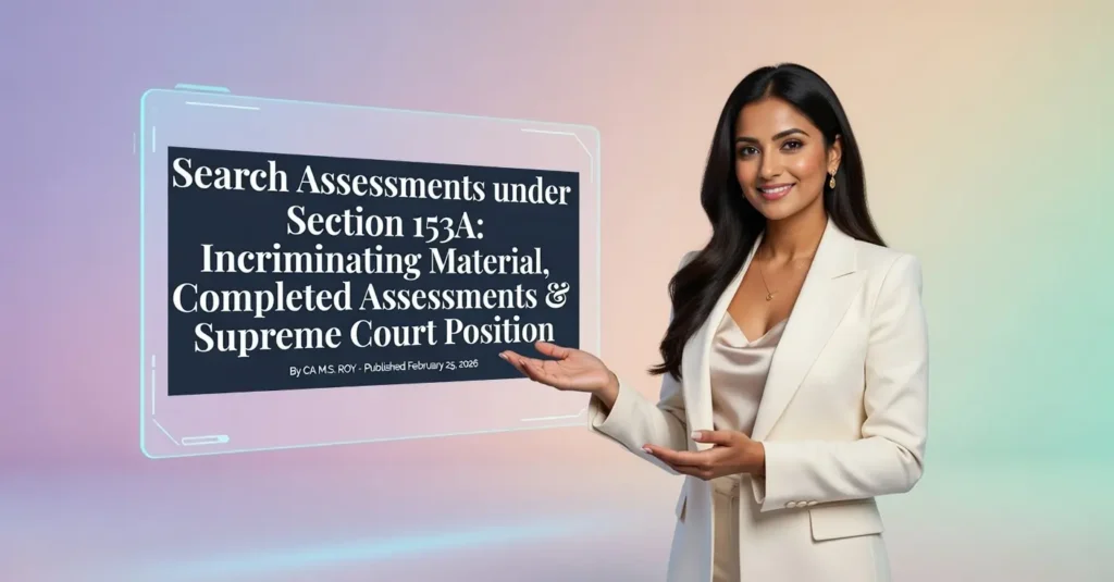 Supreme Court ruling on Section 153A incriminating material in search assessment cases