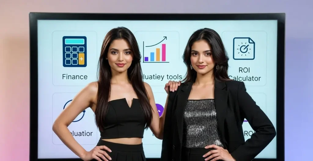 finance professionals using free online finance calculators for financial planning