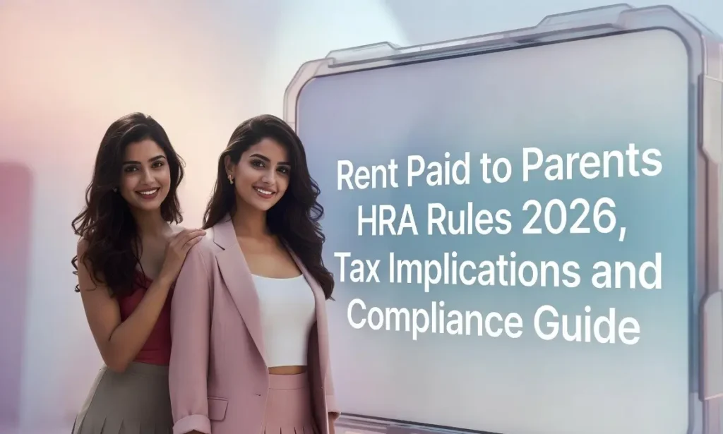 HRA rules 2026 rent paid to parents tax impact and compliance explained