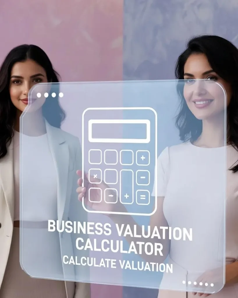 startup business valuation calculator tool for estimating company worth and financial performance