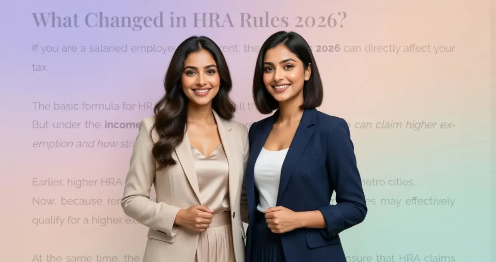HRA rules 2026 explained for salaried employees with tax saving impact