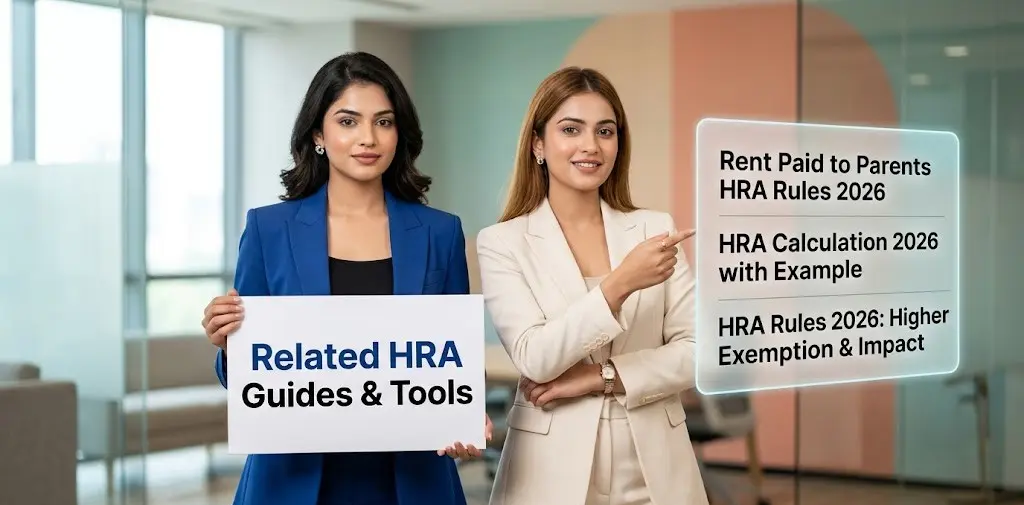 related HRA guides and tools 2026 tax planning resources India