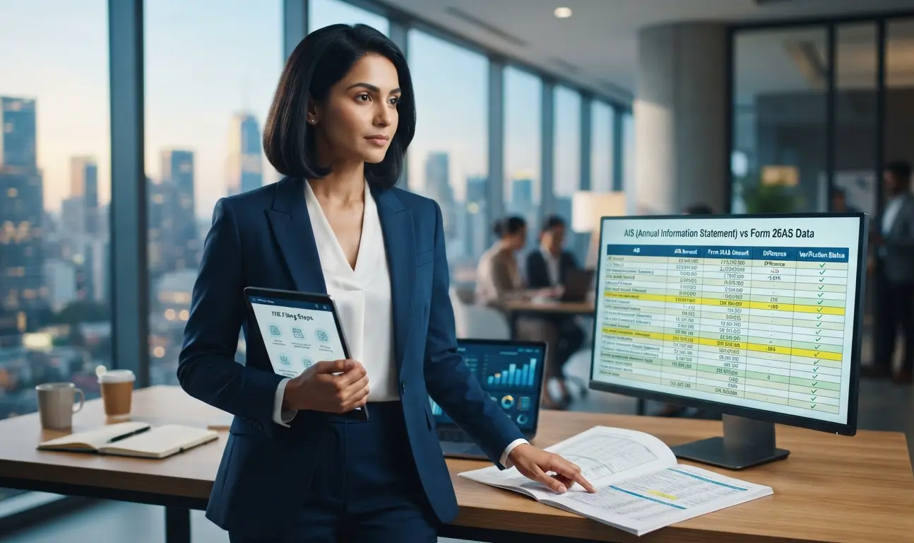 AIS vs Form 26AS reconciliation process before filing your ITR for AY 2026-27