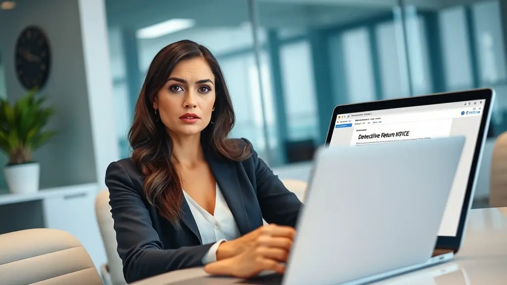 How to respond to a Defective Return Notice under Section 139(9)