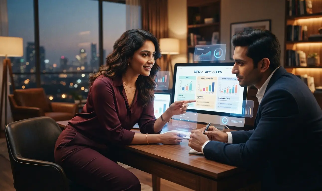 NPS vs APY vs EPS comparison guide for retirement planning in India