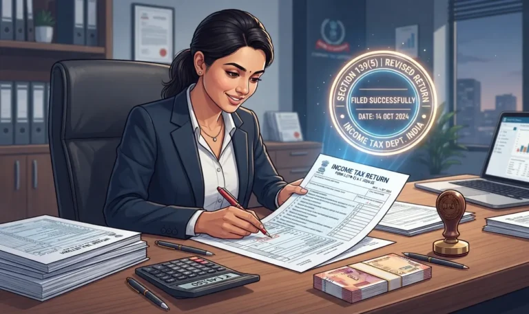 Revised Return under Section 139(5) of the Income-tax Act, 1961 to correct mistakes in ITR filing