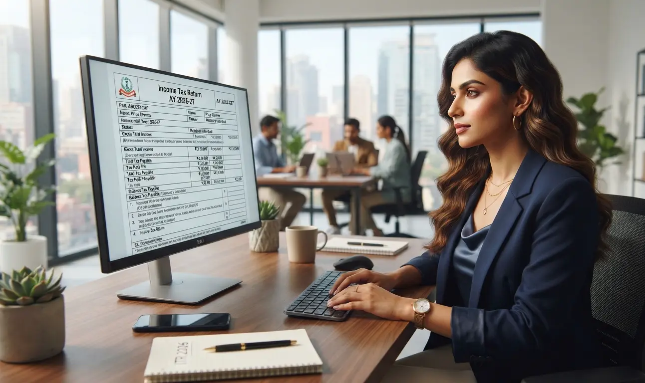 Which ITR to File AY 2026-27 decision tree for choosing the correct ITR form