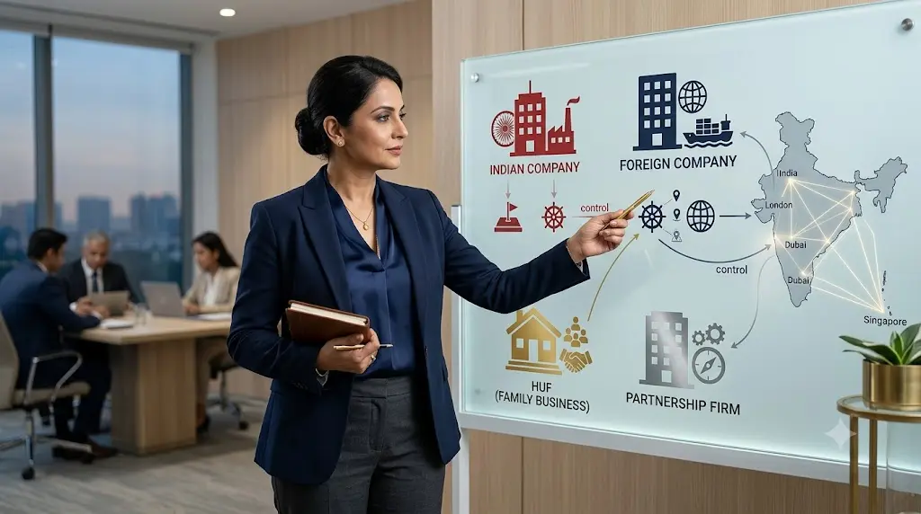 Can HUF, firms and companies be classified as RNOR under Section 6