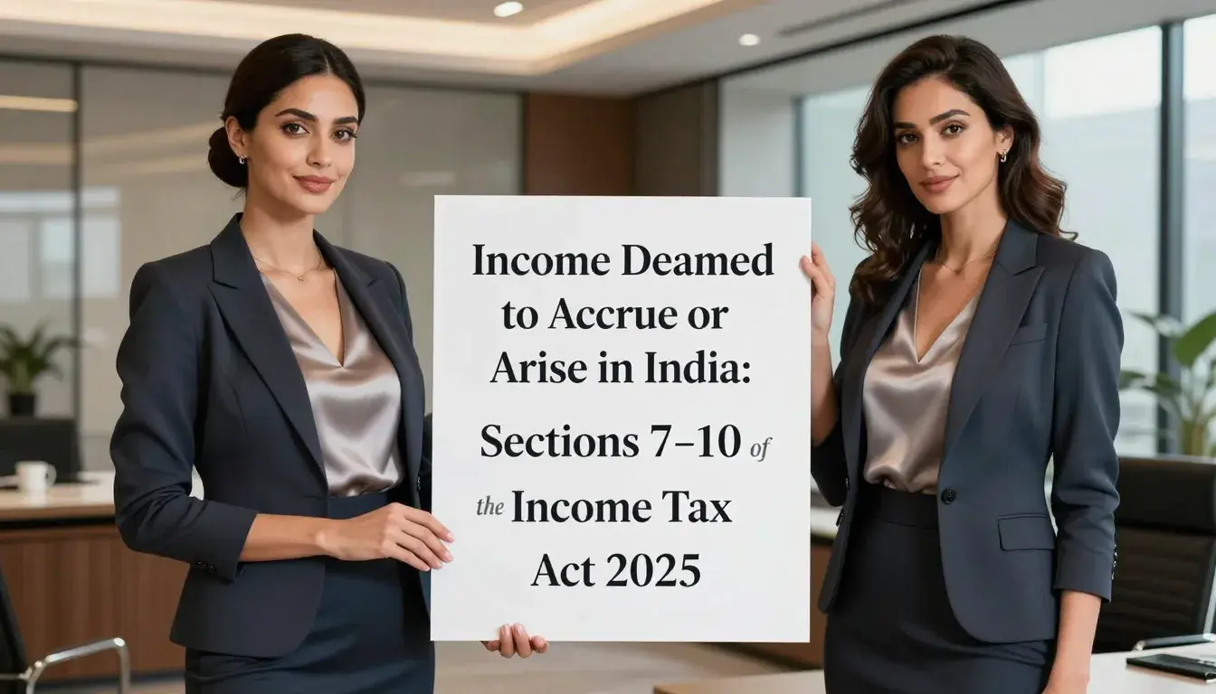 Section 9 of Income Tax Act 2025 — Income Deemed to Accrue or Arise in India Section 9 of Income Tax Act 2025 income deemed to accrue or arise in India
