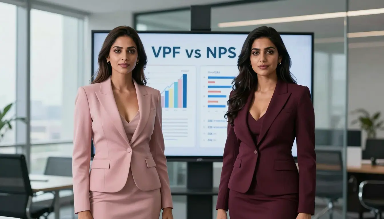 VPF vs NPS side-by-side comparison of returns, tax benefits and liquidity