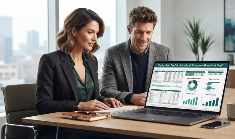 Capital Gains Tax Calculator Excel Template
