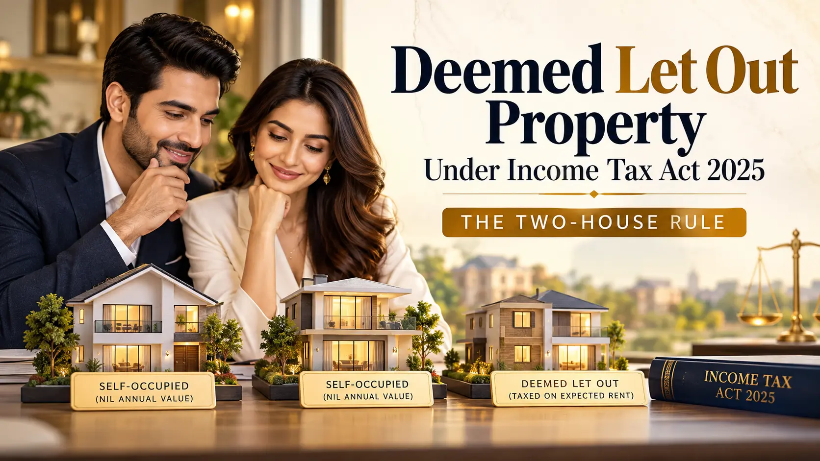 Deemed let out property and two-house rule under Income Tax Act 2025