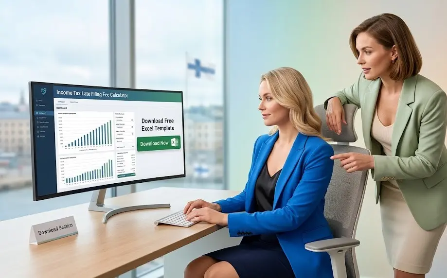 Download Free Income Tax Late Filing Fee Calculator Excel Template Download free Income Tax Late Filing Fee Calculator Excel Template