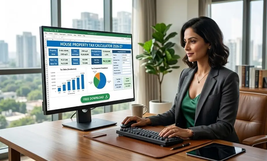 Download income from house property calculator Excel