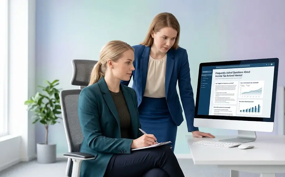 Frequently asked questions about income tax refund interest calculation and Excel template