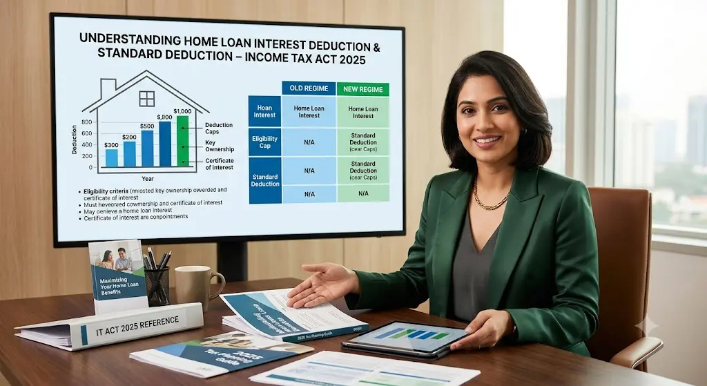Home loan interest deduction under Income Tax Act 2025