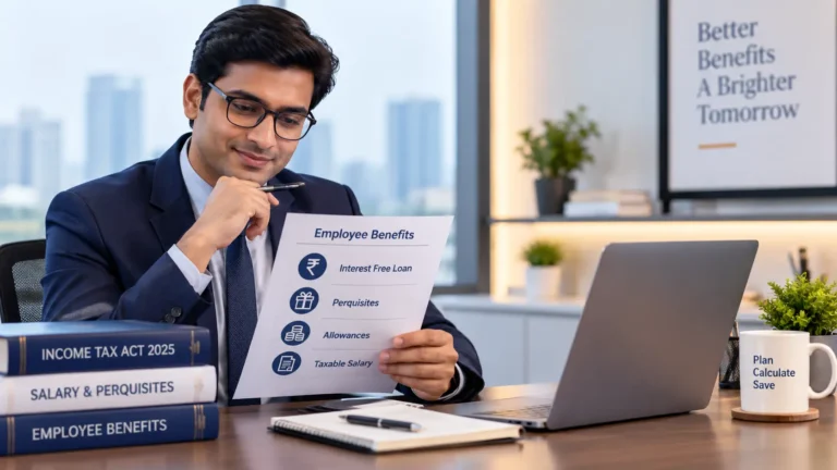 Employee loan and salary perquisites tax treatment under Income Tax Act 2025