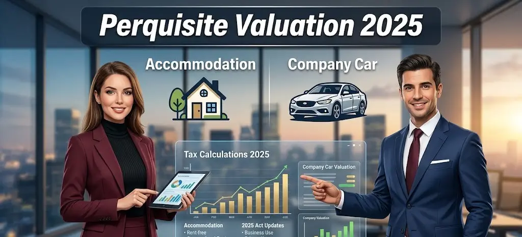 Perquisite valuation under Income Tax Act 2025 for corporate employees