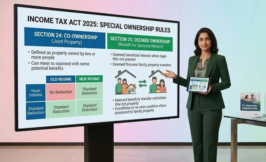 Deemed ownership under Income Tax Act 2025 and rules for treating a person as owner of house property