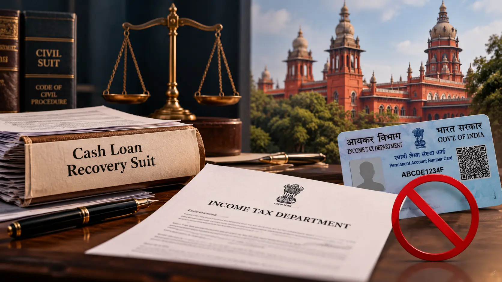 Cash loan recovery suit – Madras High Court ruling on Section 269ST