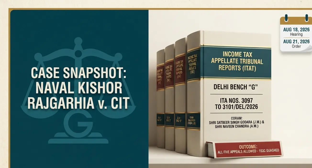 Section 153C satisfaction note and ITAT Delhi ruling on bearing seized material on total income